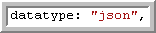 datatype: "json",